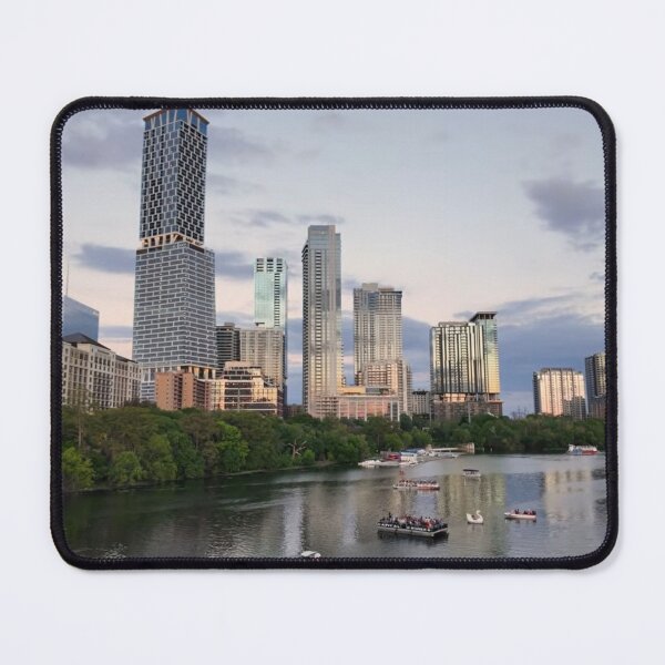 Item preview, Austin, TX Colorado River with Downtown skyline designed and sold by NYConlineStore.