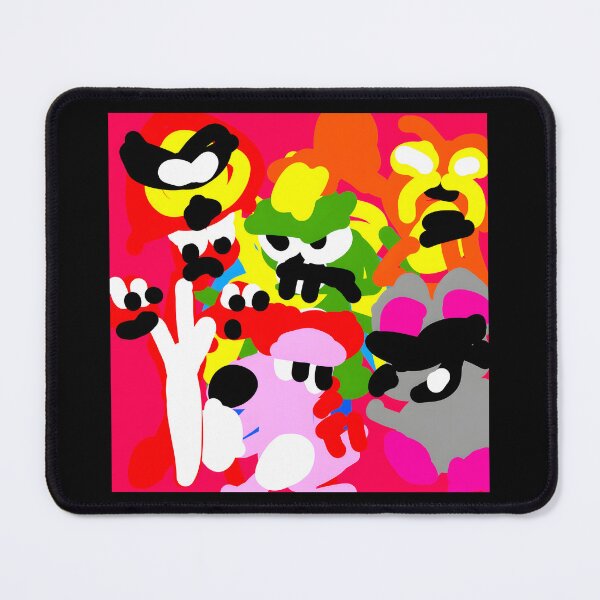 Item preview, Splatoon Neon Inkling Squid Characters Art designed and sold by lcnsdjstrtrystd.