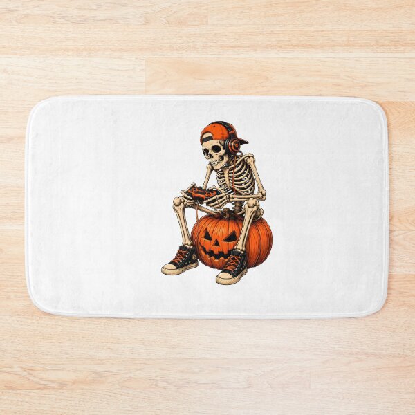 Item preview, Gamer Skeleton Halloween Pumpkin Controller Tee designed and sold by MLETEM-P.