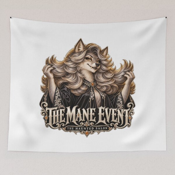 Item preview, THE HAUNTED SALON COLLECTION - THE MANE EVENT designed and sold by WheelieGdArt.
