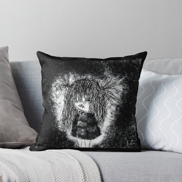 Item preview, Dark Creepy Girl Horror Sketch Illustration designed and sold by elijbclaude.