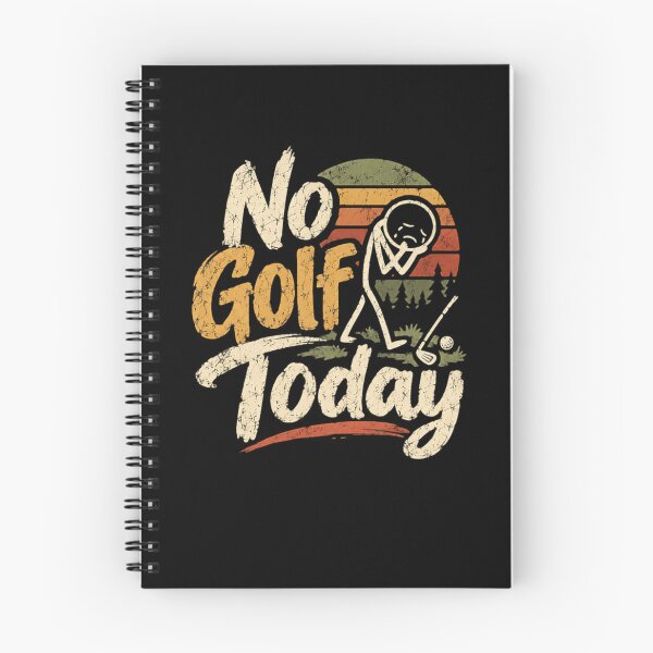 Item preview, No Golf Today Golfer Funny Golf Lover designed and sold by HumansStuck12.