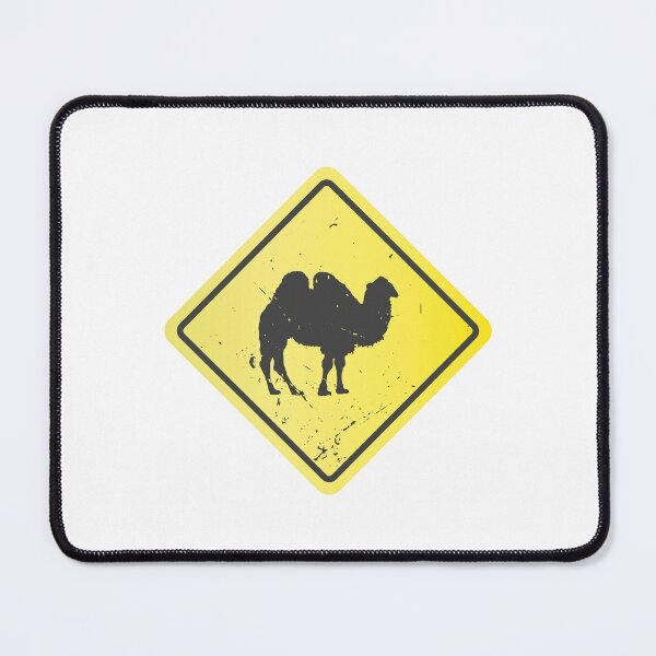 Item preview, Camel Crossing Warning Sign designed and sold by Artful-inks.