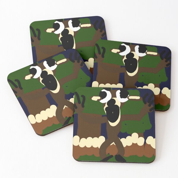 Item preview, Funny Cartoon Monkey Dancing in Forest designed and sold by lcnsdjstrtrystd.