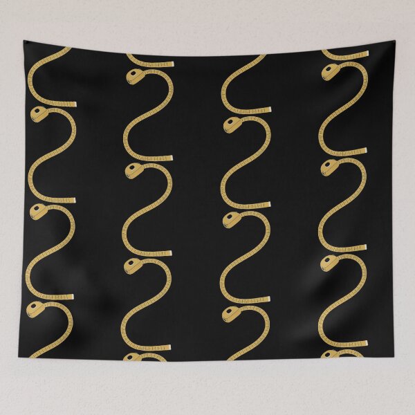 Item preview, Yellow Tape Measure Snake S Curve Vector Art designed and sold by bvdesignart.