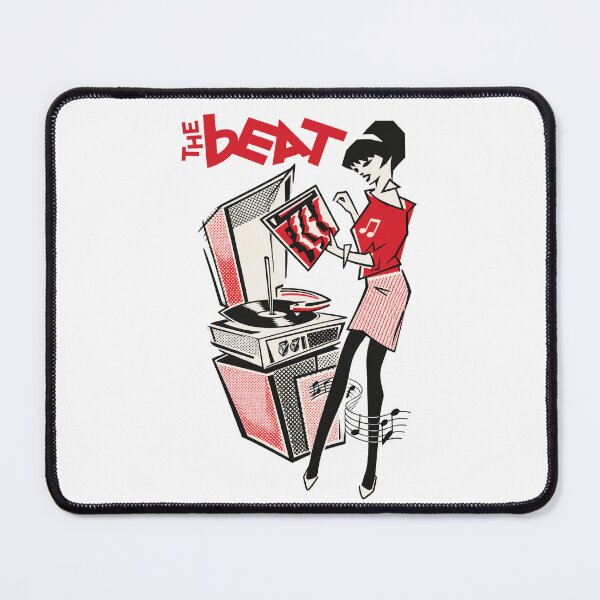 Item preview, The Beat Retro Ska Girl Vinyl Record Art designed and sold by TadeoNivar.