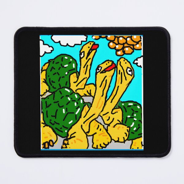 Item preview, Three Yellow Turtles Reaching For The Sun Cartoon designed and sold by lcnsdjstrtrystd.