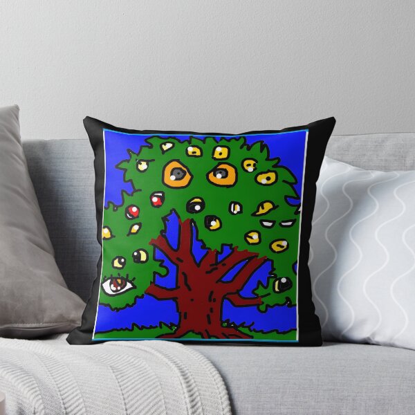 Item preview, Surreal Tree With Multiple Colorful Eyes designed and sold by lcnsdjstrtrystd.