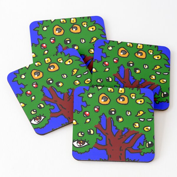 Item preview, Surreal Tree With Multiple Colorful Eyes designed and sold by lcnsdjstrtrystd.