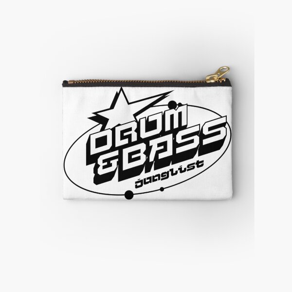 Item preview, DRUM AND BASS - Y2K Star Slant (Black)  designed and sold by Discothreadz.