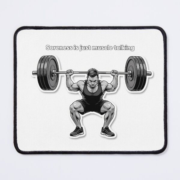 Item preview, Soreness is Just Muscle Talking designed and sold by NiftyWrx.
