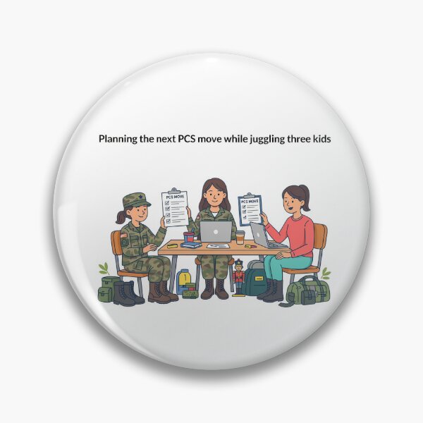 Item preview, Army Mom PCS Move Juggle designed and sold by NiftyWrx.