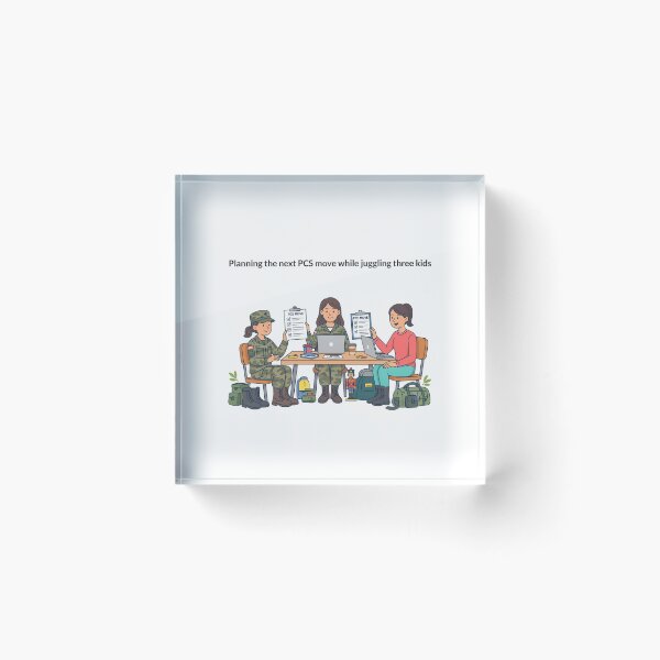 Item preview, Army Mom PCS Move Juggle designed and sold by NiftyWrx.