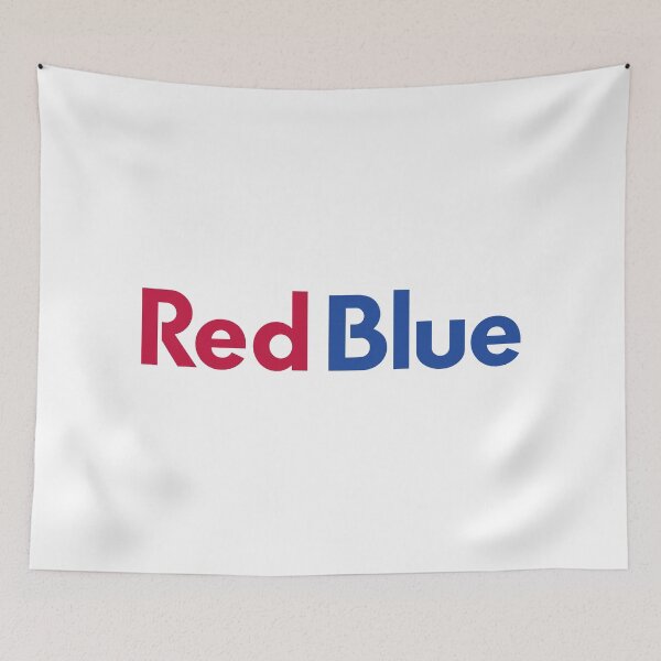 Item preview, RedBlue designed and sold by DRIPPED-STORE.