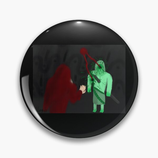Item preview, Dark Fantasy Shooter with Red Cloak and Green Target designed and sold by lcnsdjstrtrystd.