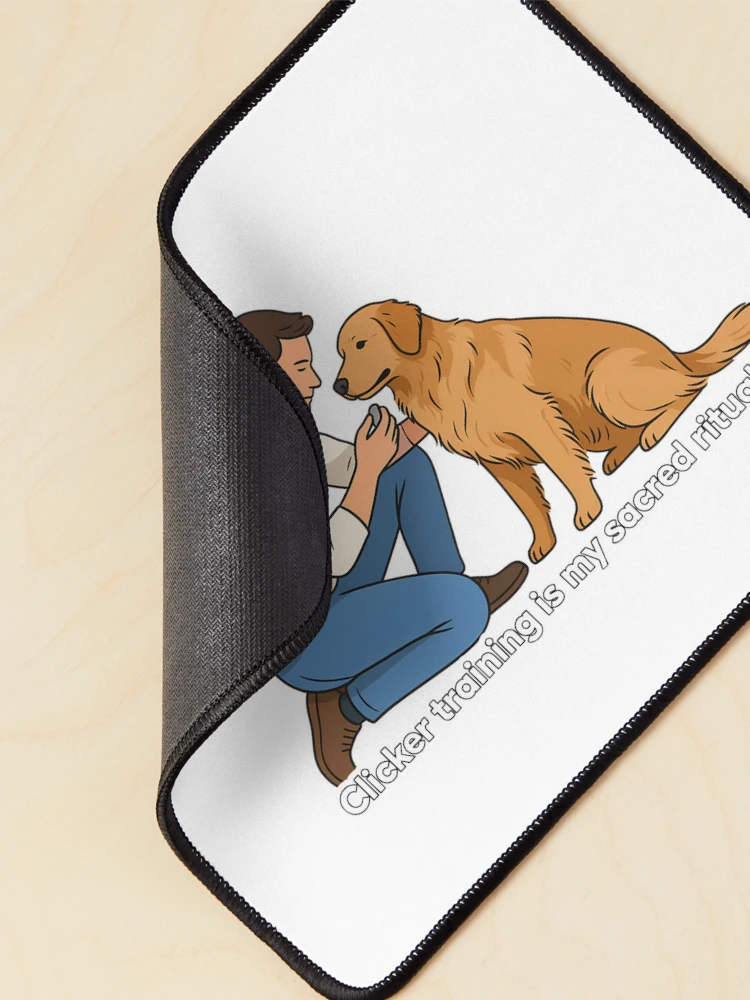 Thumbnail 2 of 5, Mouse Pad, Clicker Training Ritual designed and sold by NiftyWrx.