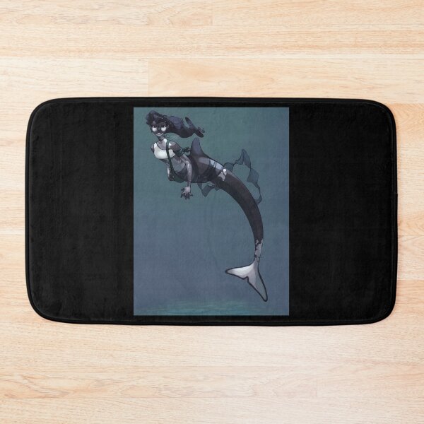 Item preview, Dark Orca Mermaid Fantasy Illustration designed and sold by elijbclaude.