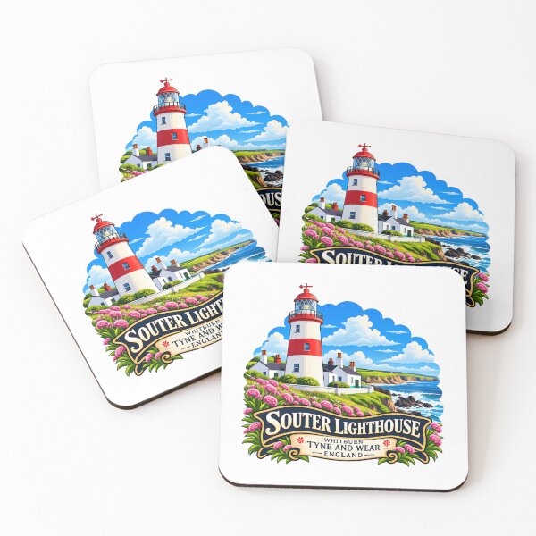 Item preview, Souter Lighthouse, Whitburn, Tyne and Wear, England designed and sold by Myra365Art.