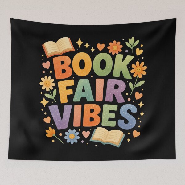 Item preview, Book Fair Vibes designed and sold by Positive&FunnyThings.