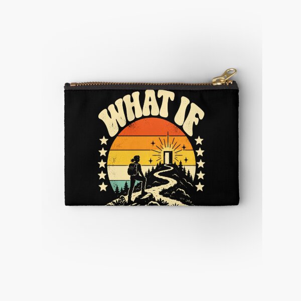 Item preview, What If It All Works Out? Hiking Motivation Optimism designed and sold by SkeletonsDanger.