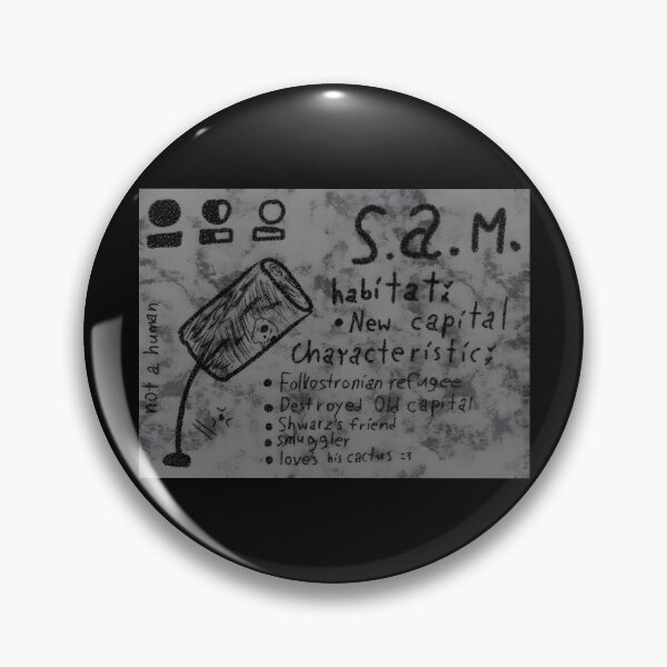 Item preview, S.A.M. Character Traits and Habitat Doodle designed and sold by lcnsdjstrtrystd.