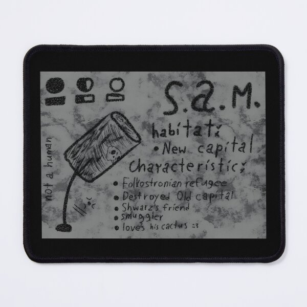 Item preview, S.A.M. Character Traits and Habitat Doodle designed and sold by lcnsdjstrtrystd.