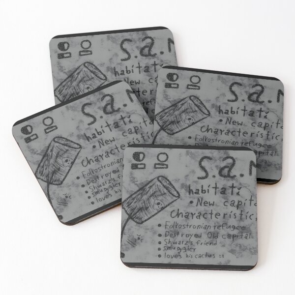 Item preview, S.A.M. Character Traits and Habitat Doodle designed and sold by lcnsdjstrtrystd.