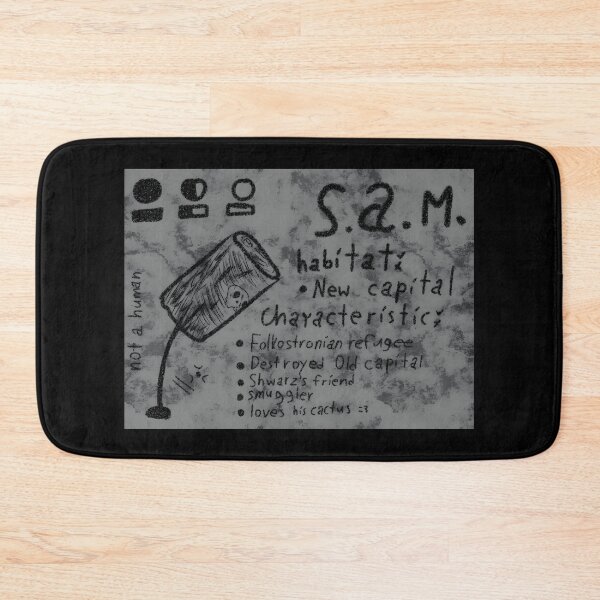 Item preview, S.A.M. Character Traits and Habitat Doodle designed and sold by lcnsdjstrtrystd.