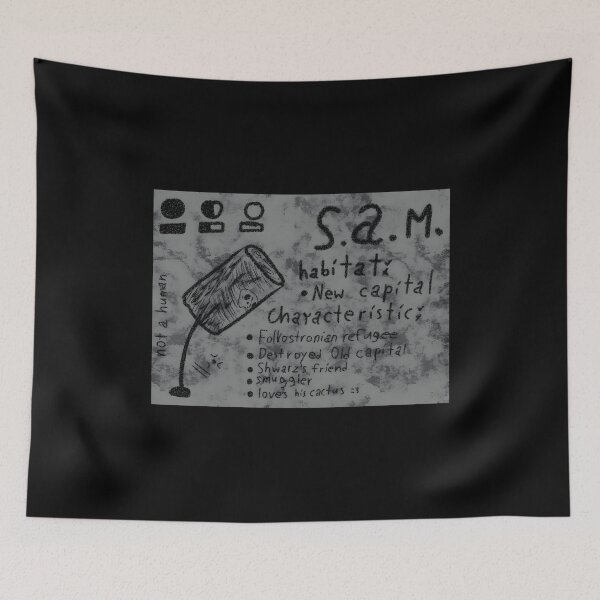 Item preview, S.A.M. Character Traits and Habitat Doodle designed and sold by lcnsdjstrtrystd.