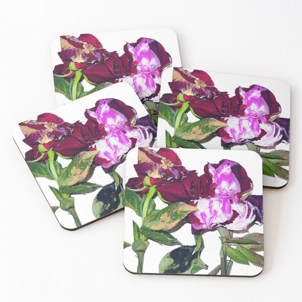 Item preview, Paint Soaked Roses png version designed and sold by eo-art.