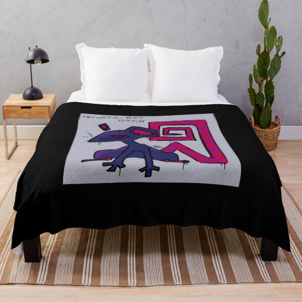 Item preview, Graffiti Style Rat Character with Spiral Tail designed and sold by elijbclaude.
