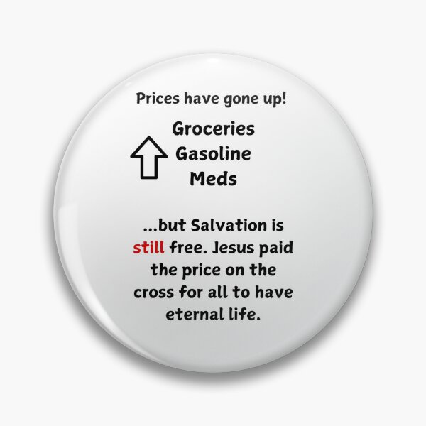 Item preview, Salvation Is Free designed and sold by tellit24seven.