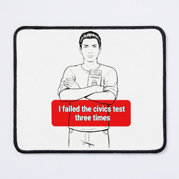 Item preview, Confident Citizen with Fake Passport designed and sold by NiftyWrx.