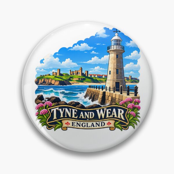 Item preview, Tyne and Wear, England - Tynemouth Lighthouse designed and sold by Myra365Art.