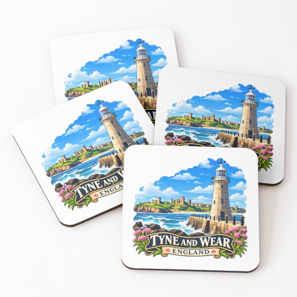 Item preview, Tyne and Wear, England - Tynemouth Lighthouse designed and sold by Myra365Art.