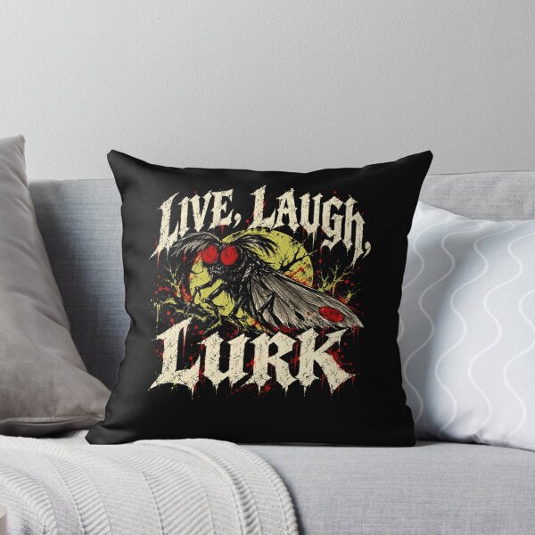 Item preview, Live, Laugh, Lurk Mothman Cryptid Horror Paranormal Monster designed and sold by HumansStuck12.