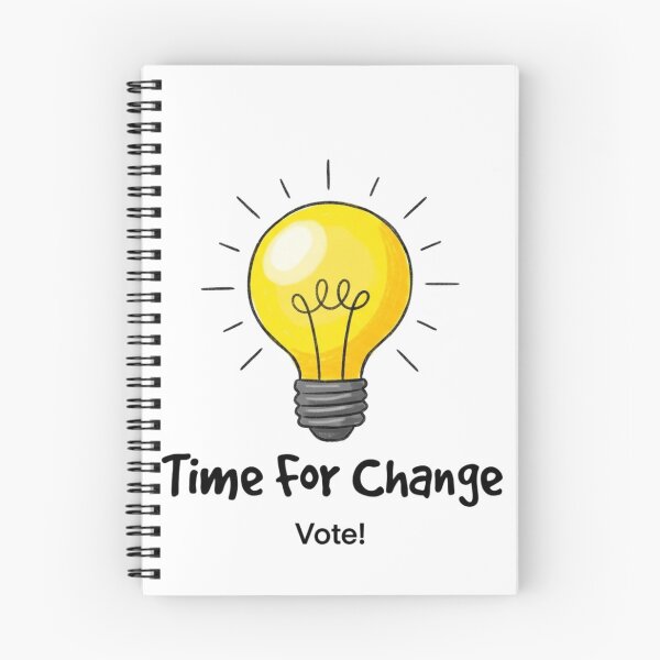 Item preview, Vote, Time for Change, Vote Blue,  funnyfits70, Humor, Funny, retro, vintages, funny quotes, animal humor, designed and sold by FunnyFits70.