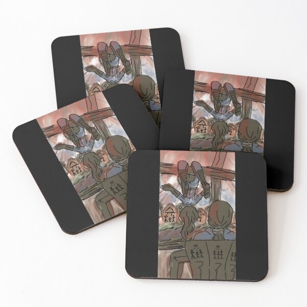 Item preview, Revolutionary Village Battle Scene Illustration designed and sold by elijbclaude.