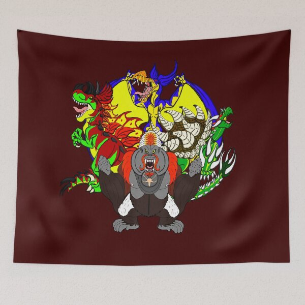 Item preview,  Primal Beasts by Saber Rex designed and sold by WildBerryWorks.