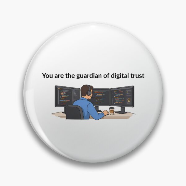 Item preview, Guardian of Digital Trust designed and sold by NiftyWrx.