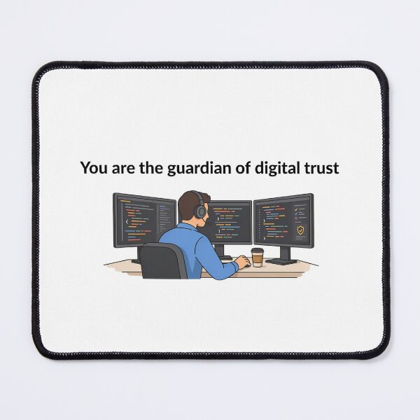 Item preview, Guardian of Digital Trust designed and sold by NiftyWrx.