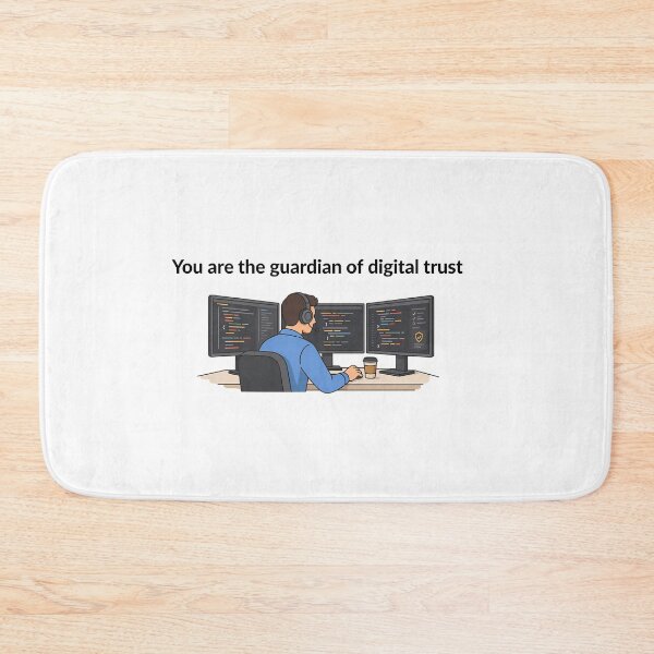 Item preview, Guardian of Digital Trust designed and sold by NiftyWrx.