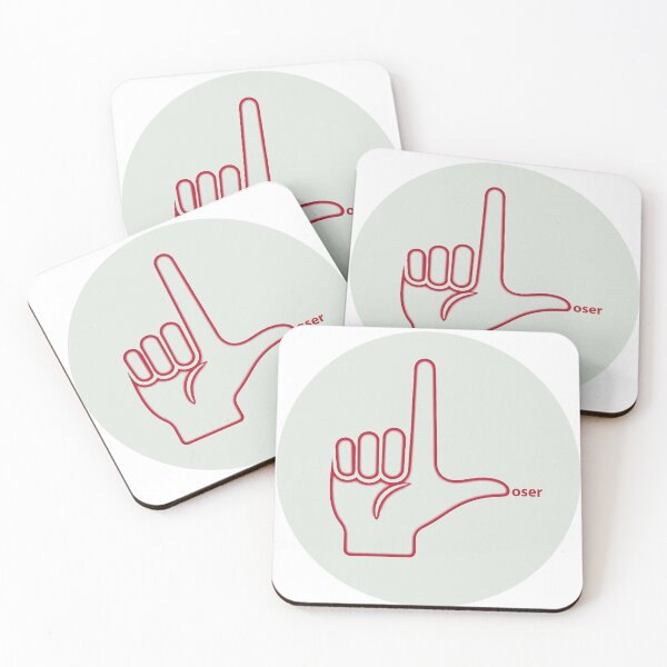 Item preview, Minimalist Loser Gesture- Retro Artwork designed and sold by 3rdBirdInk.