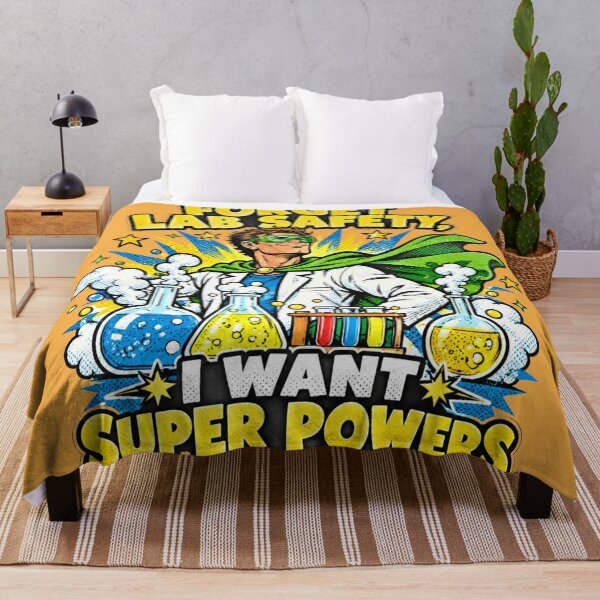 Item preview, Forget Lab Safety Want Super Powers Comic Scientist designed and sold by Yellowriversss.
