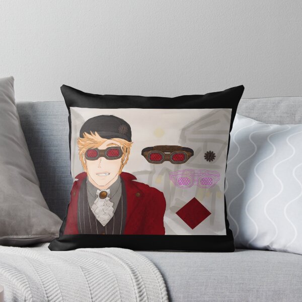 Item preview, Steampunk Inventor Character with Red Goggles and Victorian Attire designed and sold by elijbclaude.