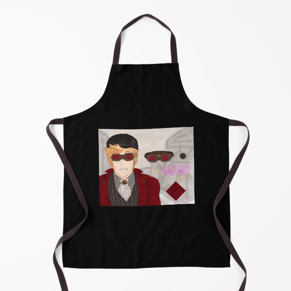 Item preview, Steampunk Inventor Character with Red Goggles and Victorian Attire designed and sold by elijbclaude.