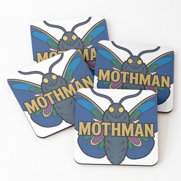 Item preview, Gothic Mothman Emblem - Cryptid Bestiary Art designed and sold by IllumeInk.