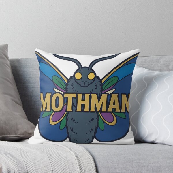 Item preview, Gothic Mothman Emblem - Cryptid Bestiary Art designed and sold by IllumeInk.