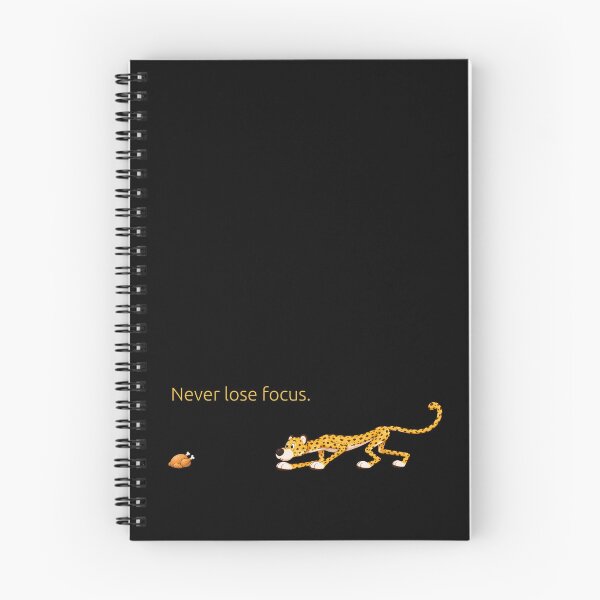 Artikelvorschau, Konzentrierter Gepard jagt Brathähnchen – Never Lose Focus Design entworfen und verkauft von Maison de Mabiti.