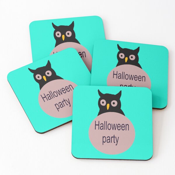 Item preview, Cute Halloween Party Owl - Spooky Night Mascot designed and sold by NAMASTHE WORLD.